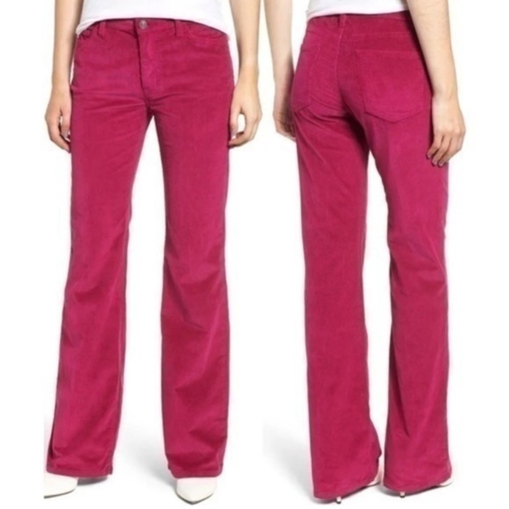 “CURRENT/ELLIOTT” The Jarvis High Rise Bell Bottom Corduroy Pants - Picture 2 of 2